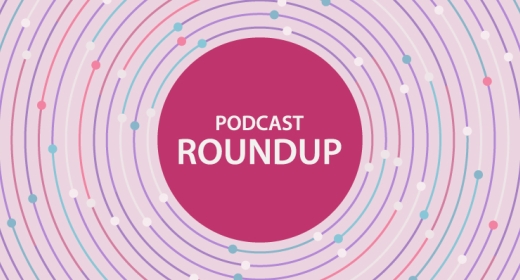 The Podcast Roundup logo.