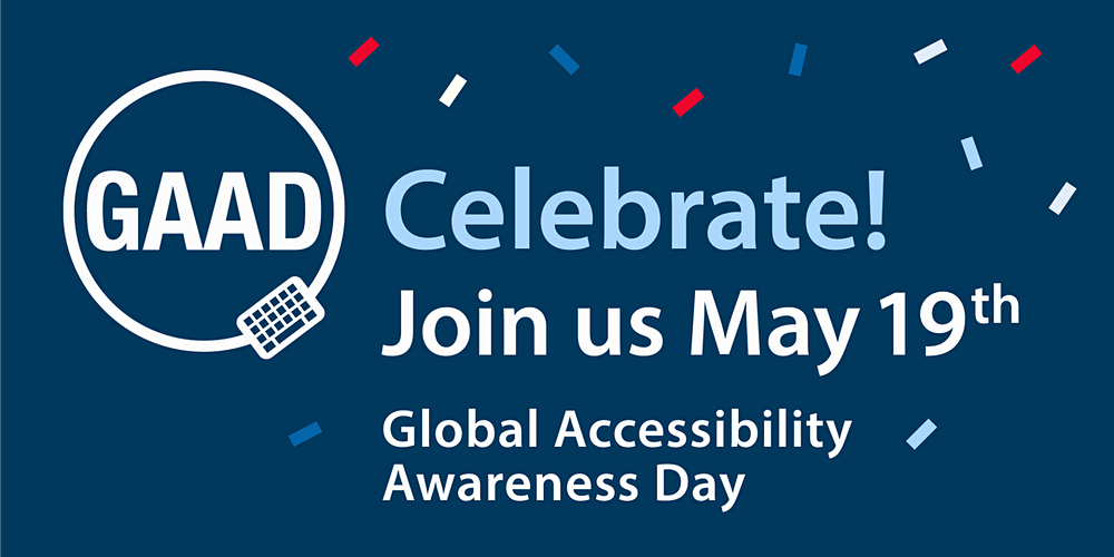 11th Global Accessibility Awareness Day poster