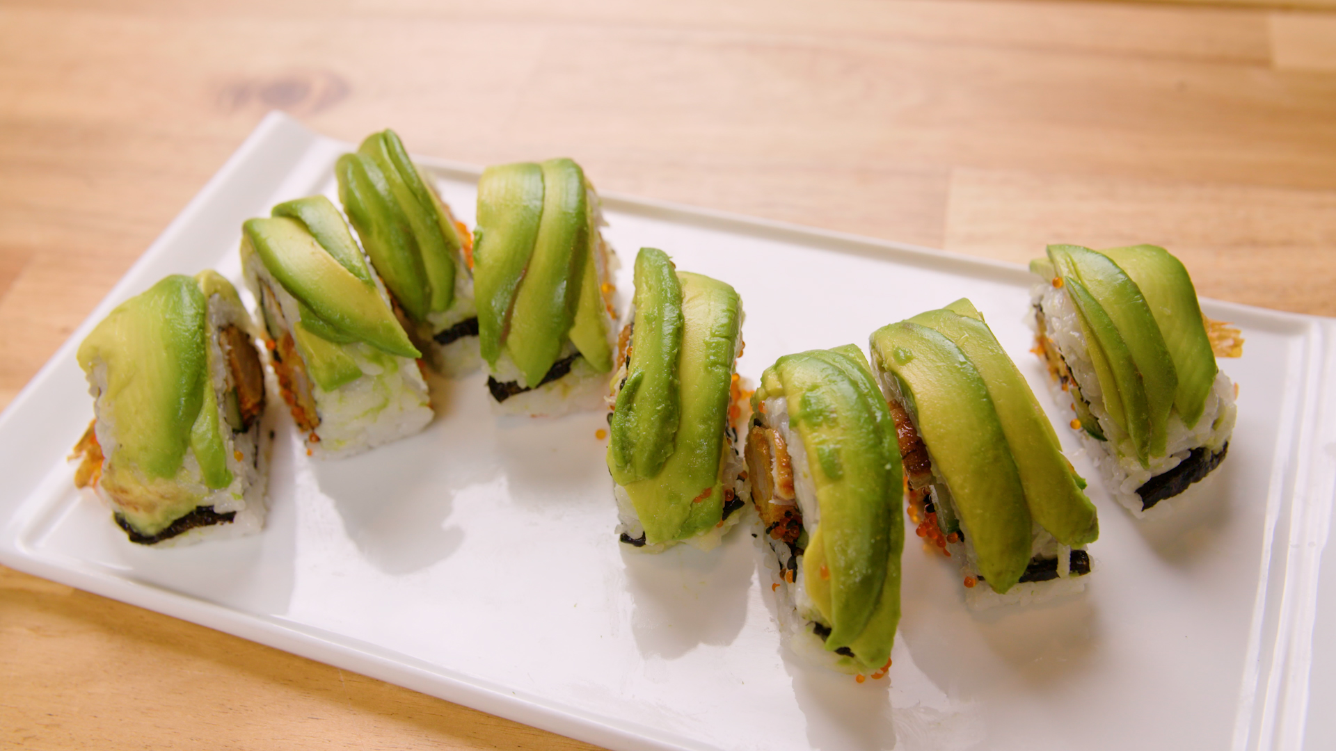 Chef Sang Kim's Cucumber Roll and Dragon Roll | Accessible Media Inc.