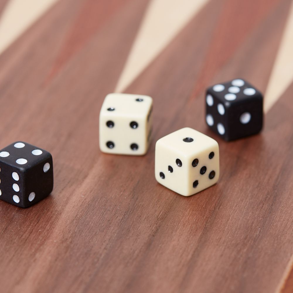 Dice on a table