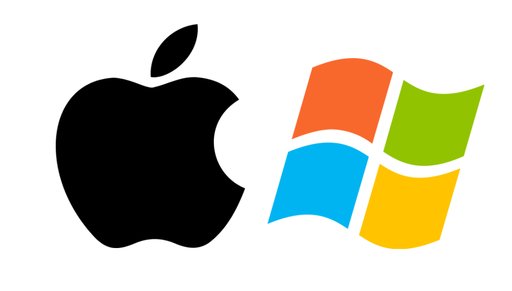 Apple and Windows logo