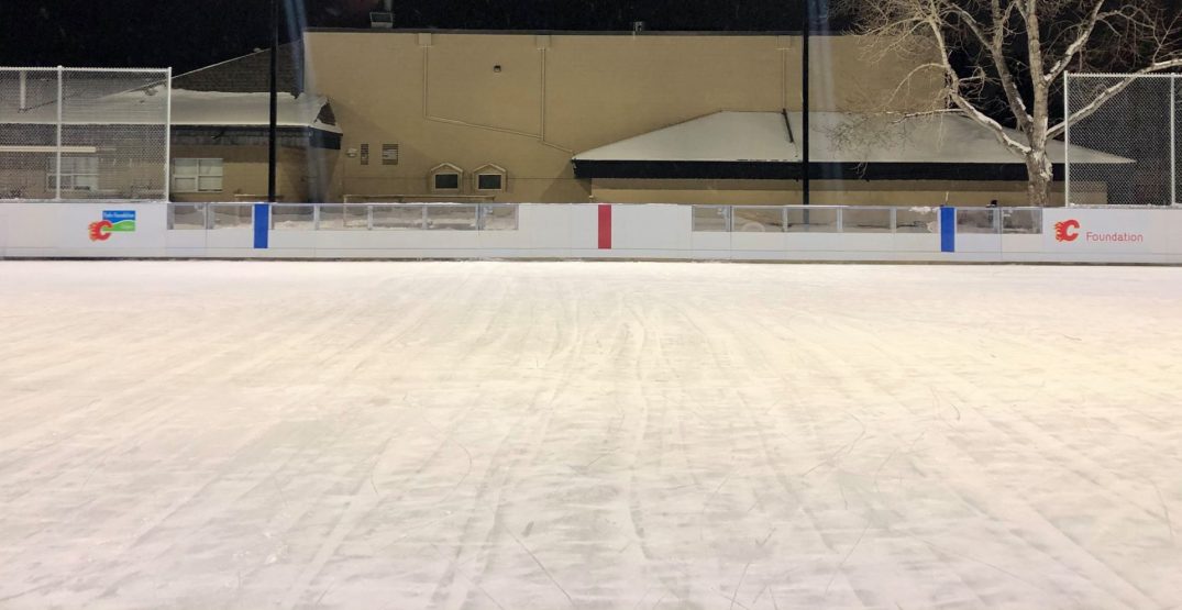 Alberta's first accessible outdoor rink