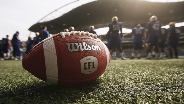 A CFL ball on a field